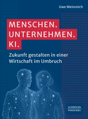 Buchcover: Menschen. Unternehmen. KI.