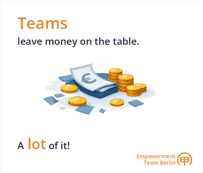 Teams leave money on the table