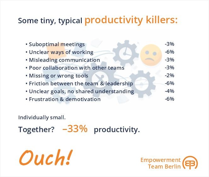 Productivity killers